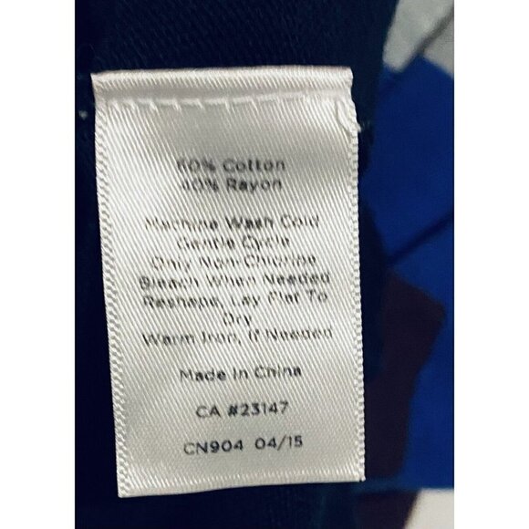 Talbots Sweater Womens 2X Ivy League Striped Pullover Zipper Shoulder Boho - Picture 6 of 7